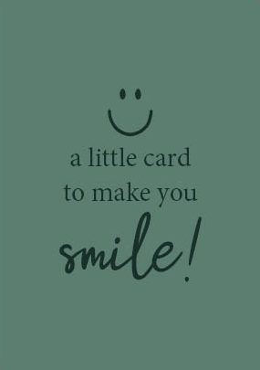 Smile!